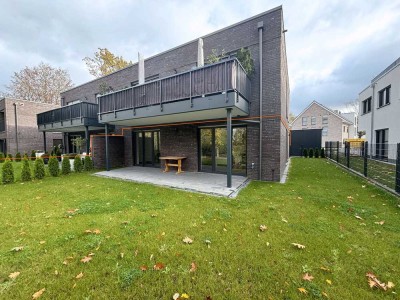 Neuwertige 3-Zimmer-Erdgeschosswohnung in Rheine-Eschendorf zur Miete mit Stellplatz im Freien