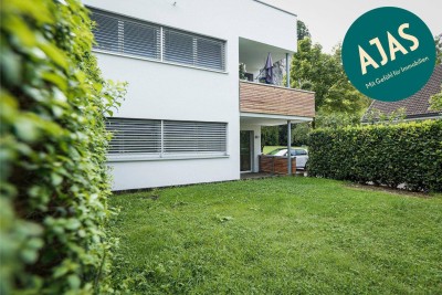 Wunderschöne, moderne 3-Zimmer-Wohnung mit großem Garten in Ruhelage
