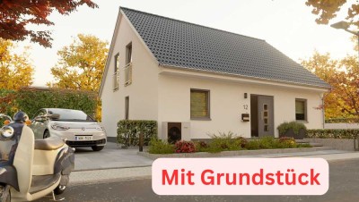 Mit Grundstück, Traumhaus für jede Lebensphase: Mitwachshaus Flair 148 mit flexibler Raumgestaltung