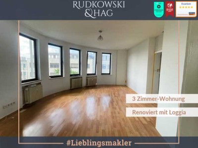 Stadtwohnung in Düren || 3 Zimmer Wohnung || Renoviert || Loggia