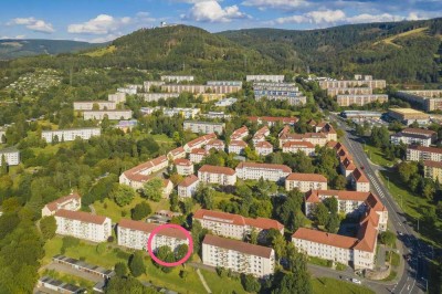 2 Raum Wohnung mit Balkon und toller Aussicht auf den Hausberg