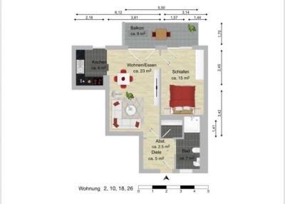 Perfekte Seniorenwohnung in Hamm Zentrum