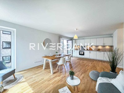 Neubauwohnung im RIVERBANK: Moderne 2-Zimmer-Wohnung