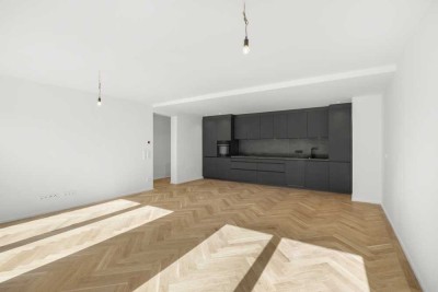 Erstbezug: Kernsanierte 3-Zimmer-Wohnung mit EBK und Balkon in Stuttgart