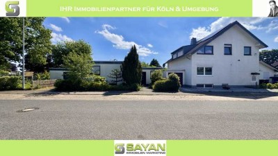 SAYAN Immobilien - Pulheimer Malerviertel: Freistehender Bungalow mit Aufstockungspotential -