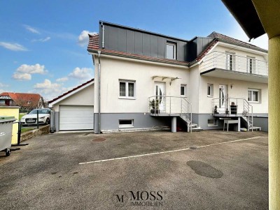 Direkt an der Grenze zu Deutschland - Hochwertige, moderne Doppelhaushalte im Herzen von Fessenheim