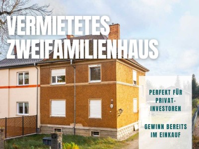 provisionsfrei! vermietetes Zweifamilienhaus - perfekt für Privatinvestoren!