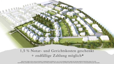 Dieses Jahr noch einziehen! 129m² Wohnfläche mit schönem Garten „Am Glessener Feld“