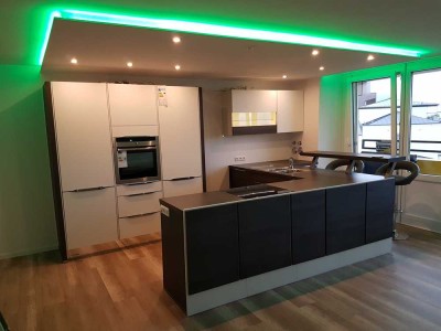 3 Zi Split-Level-Wohnung,Panoramablick,offener Wohn-/Küchenbereich München (Kreis), Unterschleißheim