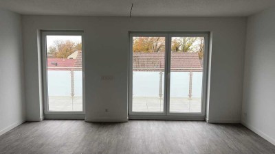 Erstbezug, helle 3-Zimmer-Wohnung, Balkon, Keller, Aufzug, Tiefgarage, uvm.