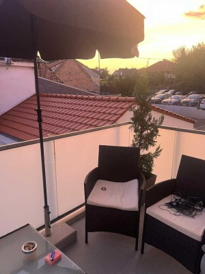 Helle 2-Zimmer Wohnung mit Balkon in Biebelnheim