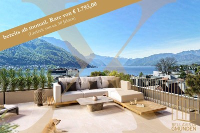 Imposante 3-Zimmer-Wohnung mit charmantem Balkon im Zentrum von Gmunden zu verkaufen!