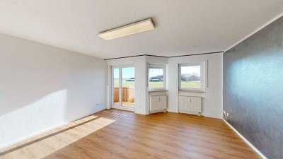 Modernisierte 3 Zimmer Wohnung mit Balkon, Tiefgarage und Einbauküche