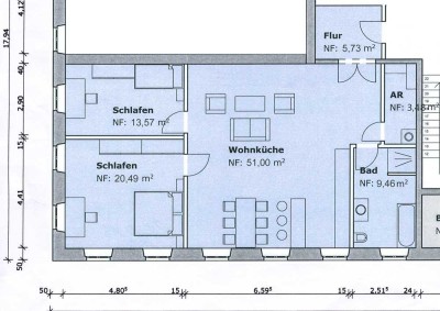 Ansprechende und vollständig renovierte 3-Zimmer-Wohnung mit Einbauküche in Griesstätt