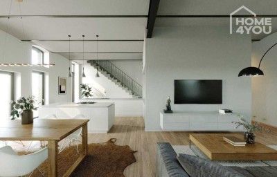 Modernes "Loft-Gutshaus" Erstbezug sanierter Gutshof, 4 Zi., 2 SZ, Terrasse, Garten, 140 qm, Südlage