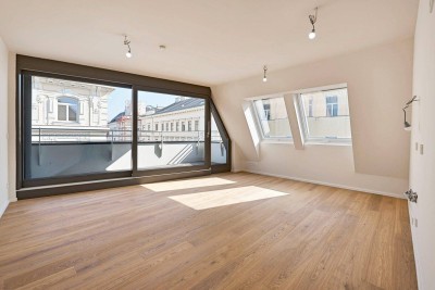 ESSENZ NO. 1 - Die neue Avantgarde des Wohnens - Exklusive 2-Zimmer-Wohnung mit Loggia