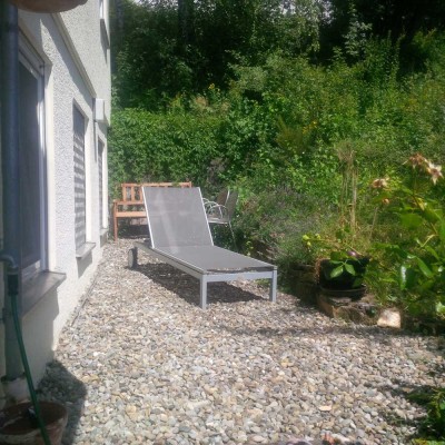 Sehr grosszügige, absolut ruhige 2,5-Zimmer Terrassenwohnung mit Garten in Tübingen-Wanne