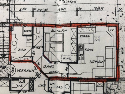 2 Zimmer-Wohnung in Radfeld in zentraler Lage