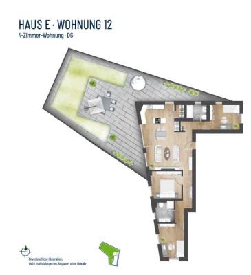 HN-OST - Exklusive 4-Zimmer-Penthousewohnung (E12)