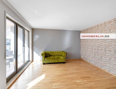 IMMOBERLIN.DE - Komfortable vermietete Wohnung mit ruhiger Südwestloggia nahe WISTA & Flughafen BER