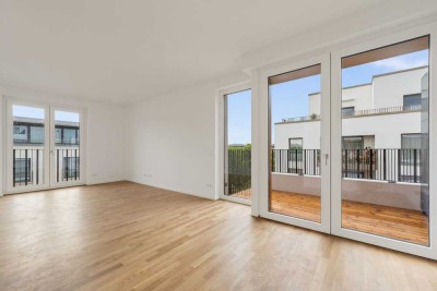 Neubau Erstbezug * 3 Zimmer Wohnung im 5.OG * Gäste-WC * Balkon