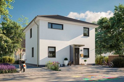 Mit Grundstück ! Stadthaus Flair 124: Urbaner Stil und Helle Räume für Ihr Wohlfühl-Zuhause