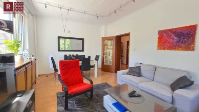 Helle 3,5-Zi.-Whg. mit Balkon & Gartennutzung in ruhiger Lage von Fechenheim