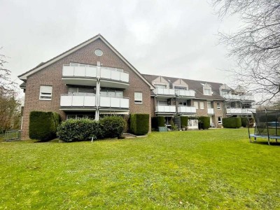 Neuss-Lukasviertel: Helle u. moderne 2-Zim. Erdgeschosswhg. mit Terrasse, Wannenbad u. TG-Stellplatz