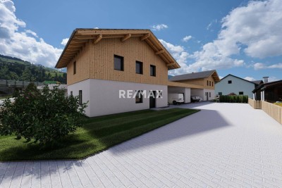 ein CHALET IDEAL ZUR TOURISTISCHEN VERMIETUNG - über einen Wohnhaus-Neubau in Aich