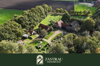 Resthof mir Dreier-Ensemble auf großzügigem Grundstück