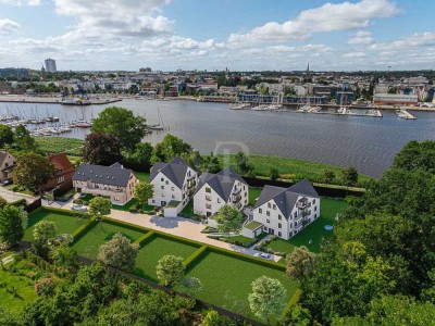 Ufer-Residenz: Wohnen mit unverbaubarem Wasserblick