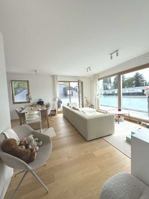 Neuwertig! DG Wohnung in modernem Neubau in exklusiver Qualität
