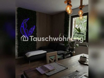 Tauschwohnung: Praktisch geschnittene 2-Zimmer Wohnung mit Garten in Riehl