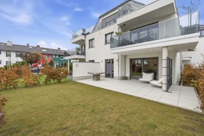 Neuwertige Erdgeschosswohnung mit Garten und Wohnkomfort für jeden Anspruch!