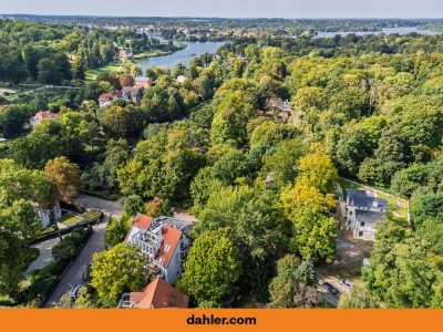 3-Zimmerwohnung mit Kamin und Garten in ruhiger Lage am Griebnitzsee