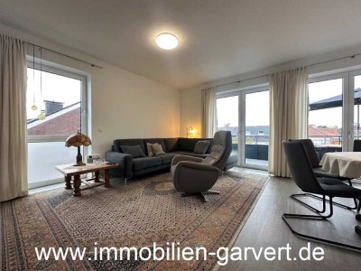 Vermietung - Wohnen im Ortskern von Borken-Weseke, 3-Zimmer-Wohnung im 2. Obergeschoss mit Balkon