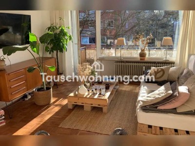 Tauschwohnung: Helle, ruhige Schanzenwohnung mit Süd Balkon und Fensterfront