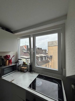 21 m² Dachgeschosswohnung mitten in der City