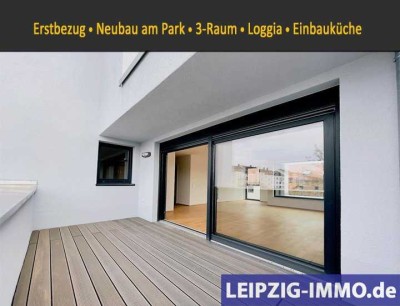 ERSTBEZUG am Park ** Neubau ** 3-Raum WE im DG ** Balkon ** Einbauküche ** Lift