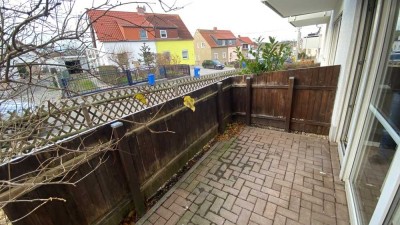 2-Zi.-Terrassenwohnung in einer kl. Wohnsiedlung - zentrumsnah und doch sehr ruhig