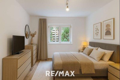 Attraktive 3-Zimmerwohnung mit traumhafter Terrasse und Garten!