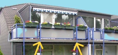 Sorry� eben vermietet�2-ZiDKB mod., großer Balkon, 54m², ruhig, mit TGarage, �  �