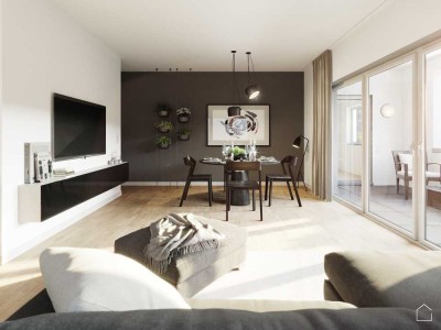 Schöne 4-Zimmer Neubau-Wohnung in Adolzfurt mit eigenem Garten und EBK