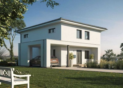 Zeichnet sich durch moderne Architektur und hohe Individualität aus! Ohne Grundstück!