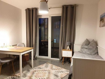 1-Zimmer-Wohnung, vollmöbliert im Bielefelder Zentrum