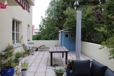 Rarität am Markt: behagliche Terrassenwohnung in Grinzing