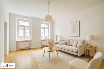 Helle 3-Zimmer-Wohnung in wunderschönem Altbau mit optimaler Aufteilung