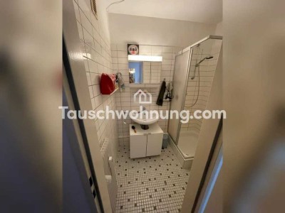 Tauschwohnung: 1 Zimmer Wohnung schön geschnitten mit Balkon