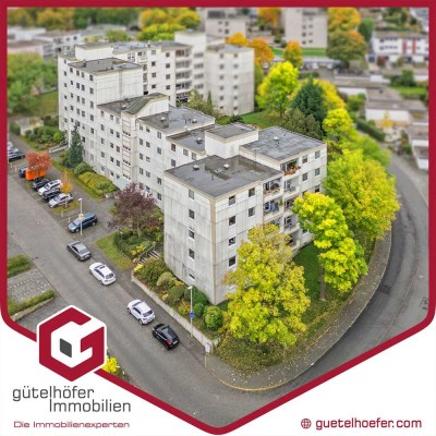 Kapitalanlage gesucht? Solide vermietete 4-Zimmer-Wohnung mit Loggia, Stellplatz und TG-Stellplatz