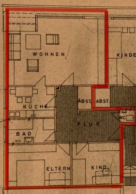 Attraktive 3-Zimmer-DG-Wohnung in Neukirchen-Vluyn